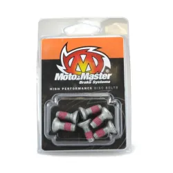 Moto-Master, Skiv Bult M6*12 Försänkt 6st, BAK FRAM