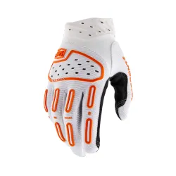 100%, AIRMATIC 2 Handskar White/Orange