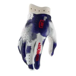 100%, ITRACK Handskar Blue/White, VUXEN, BLÅ VIT