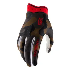 100%, ITRACK Handskar Camo, VUXEN, CAMO