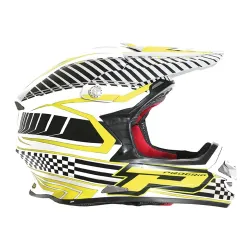 Progrip, 3090 Hjälm, VUXEN, XL, NEON VIT GUL