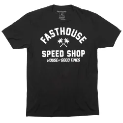 Fasthouse, Youth Haven SS Tee, Black, BARN