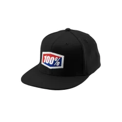 100%, OFFICIAL Flexfit Cap, VUXEN, SVART