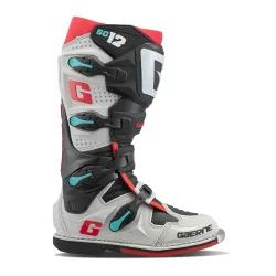 Gaerne, SG12 GRAVEL, VUXEN, SVART CYAN GRÅ RÖD VIT