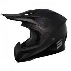 Shot, HJÄLM PULSE KID SOLID 2.0 BLACK MATT, BARN, L, SVART