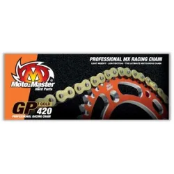 Moto-Master, Kedja MX GP-Gold, 134 Länkar, 420