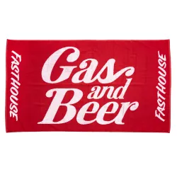 Fasthouse, Gas & Beer Towel, Red