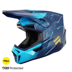 Shot, HJÄLM LITE VOLT BLUE PEARLY, VUXEN