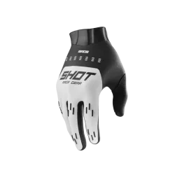 Shot, HANDSKAR RACE KID EVO WHITE, BARN