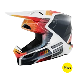 Shot, HJÄLM RACE PHASER BLUE RED PEARLY, VUXEN, L