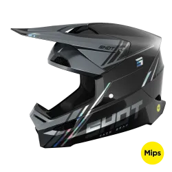Shot, HJÄLM RACE SPRINT BLACK HOLOGRAPHIC PEARLY, VUXEN, XL