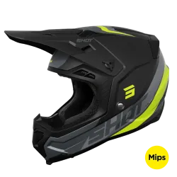 Shot, HJÄLM CORE CUSTOM NEON YELLOW MATT, VUXEN