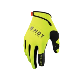 Shot, HANDSKAR TRAINER 3.0, VUXEN, SVART NEON GUL