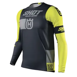 Shot, TRÖJA, AEROLITE HUSQVARNA, VUXEN, L, BLÅ GUL