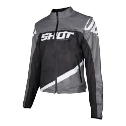 Shot, Jacka SOFTSHELL LITE, VUXEN, SVART GRÅ
