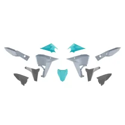 Rtech, Plastkit, Revolution, SVART BLÅ CYAN GRÅ MINT