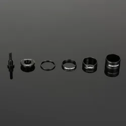Renthal, Headset Spacer and Top-Cap. Black