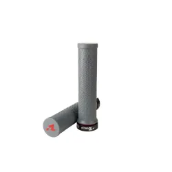 Rtech, Bike Lock-On Grips, GRÅ