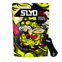 SLYD, Nasal Strips, MAX FLOW Black (35 Pack)