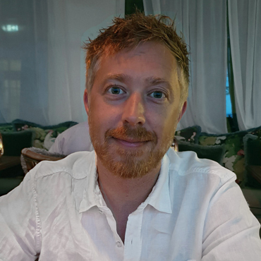 Portrait of Thomas Ahlström, CEO at Knobby Shop AB